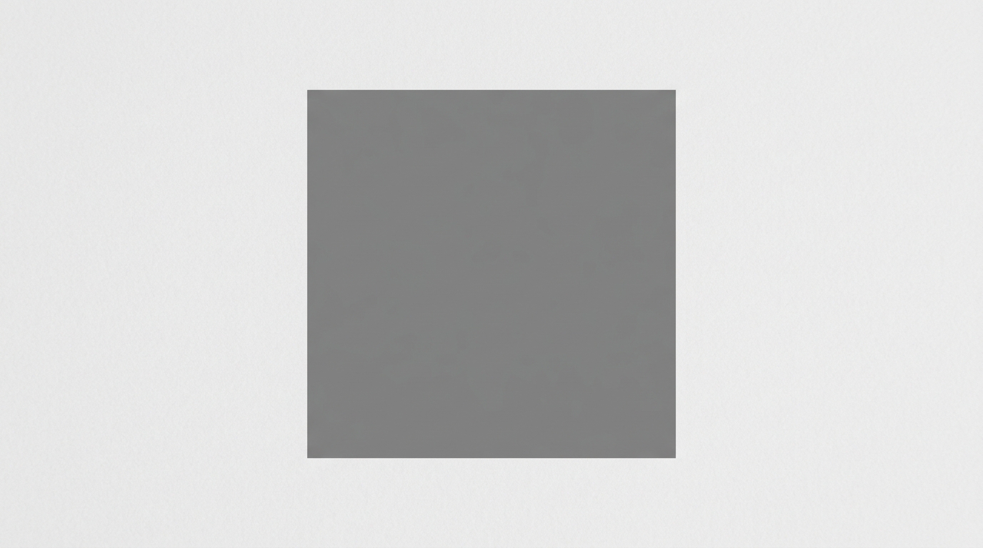 a plain gray background